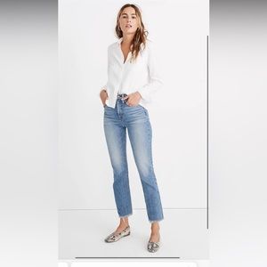 Madewell The Perfect Vintage Jean in Ainsworth Wash size 31 NWOT